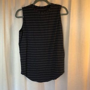 Lululemon Striped cotton tank